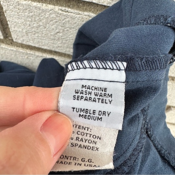 Cut Loose Indigo Blue Pants - Picture 6 of 8